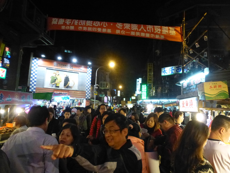 Tajvan - nočne tržnice hrane