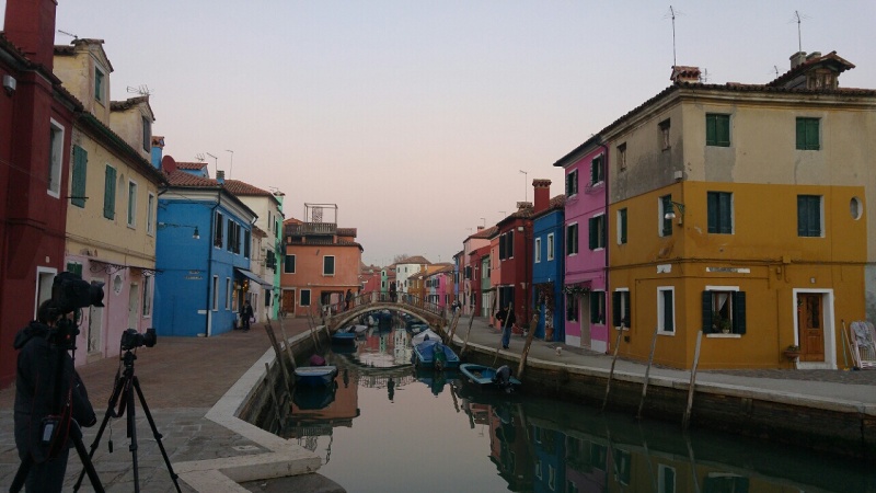 Benetke in Verona - otok Burano
