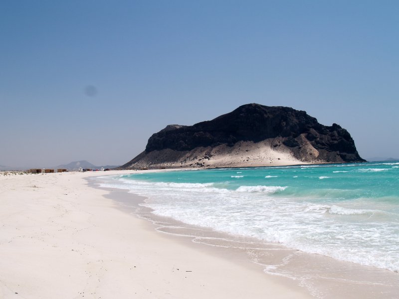 Jemen - plaža Bir Ali