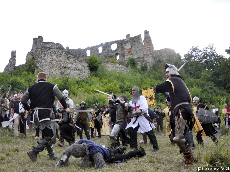 Slavonija - grad Ružica in viteški turnir