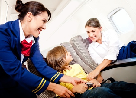 z otrokom na letalo