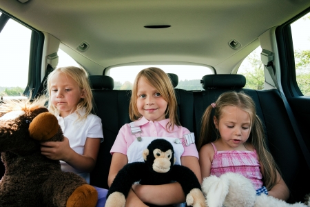 Potovanje z otroki z avtom
