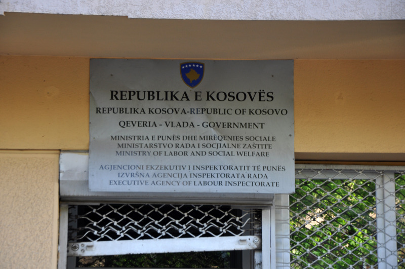 kosovo - priština, center vlade